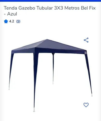 Tenda gazebo 3x3