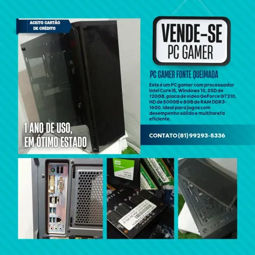 PC GAMER - ÓTIMO ESTADO (LER A DESCRIÇÃO)