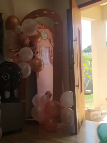 Arranjo decoração festa de 15 anos