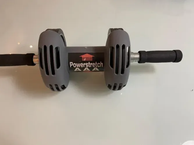 Roda Abdominal Powerstretch AAA Dupla para Exercícios