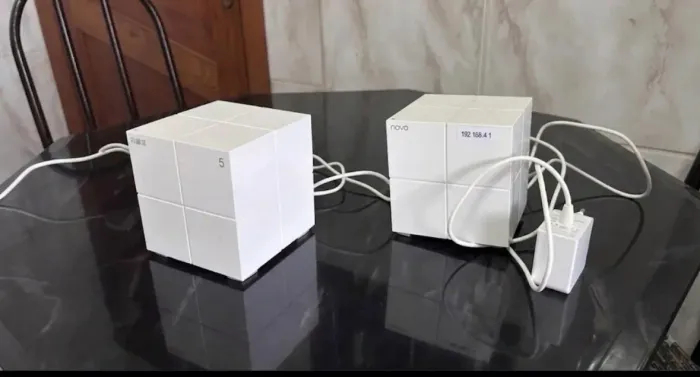 Kit Roteador Wi-Fi Mesh Tenda Nova MW6 (2 Unidades) - Gigabit AC1200
