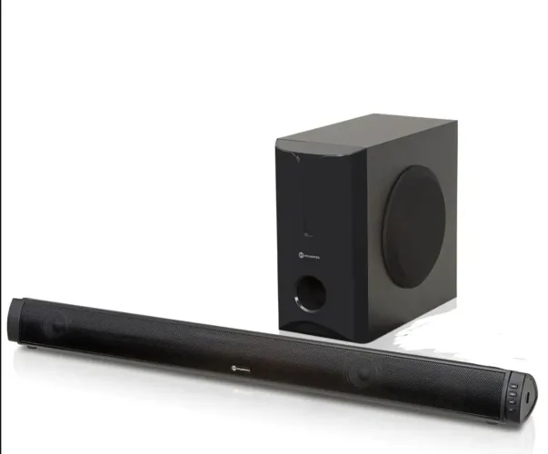 Caixa de som Soundbar muito nova só está sem controle remoto.
