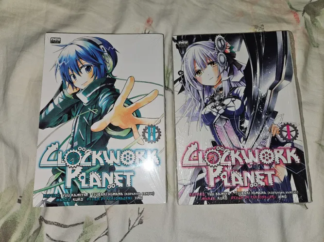 Mangá Clockwork Planet 1 e 2