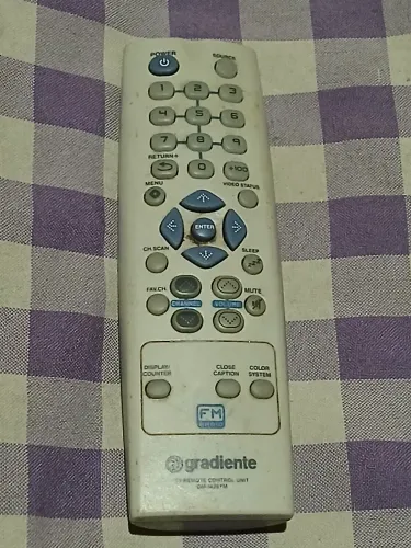Controle Remoto Gradiente Original GM-1429 FM (R$ 20,00)
