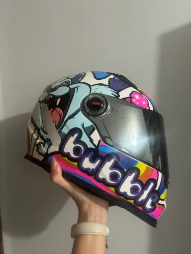 Capacete LS2 BUBBLE em até 12x 49,28 (visa ou master) 