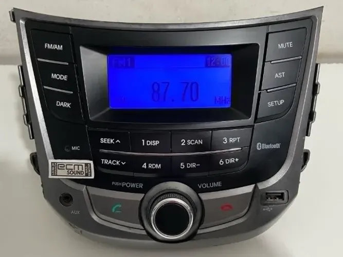 Radio Hyundai Hb20 Original Usb E Bluetooth 2012 A 2019