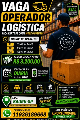 VAGAS PARA DIARISTAS