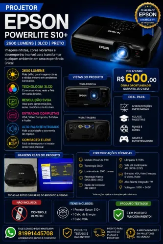 Projetor Epson