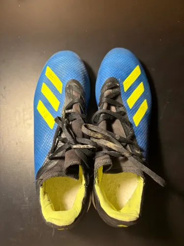 Chuteira Adidas X 18.3 FG Society, Tamanho 38