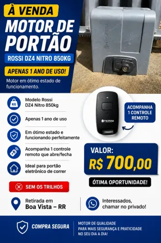 Moto parar portão!