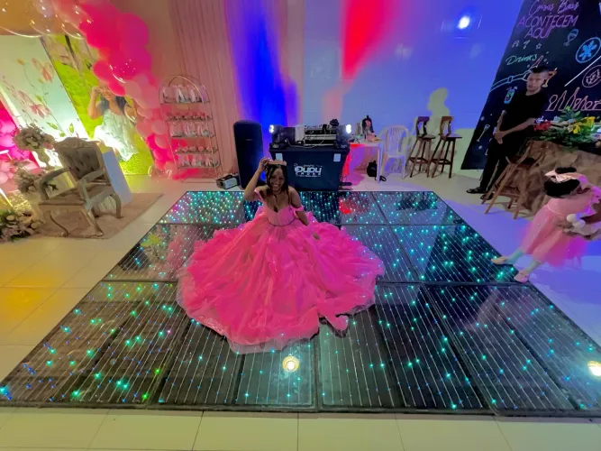 PISTA DE LED PISTA PARIS PISO DE LED