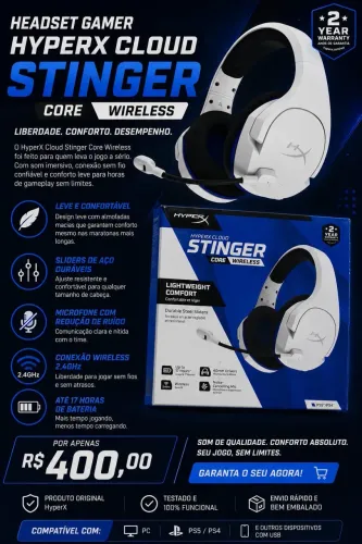 Headset gamer 