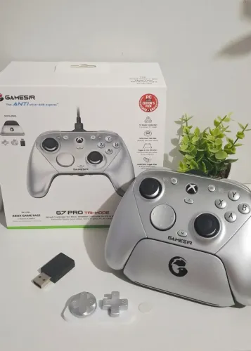 Controle Gamesir G7 Pro Edição Silver Metallic Para Xbox