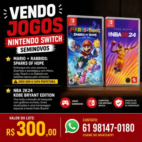 Jogos para Nintendo Switch 