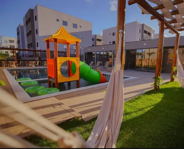 Aluga-se apartamento com área de lazer de Club em Gramame
