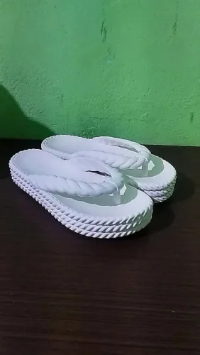 Chinelo 3 tranças nuvem - Novo