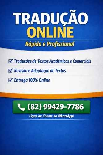 TRADUTOR ONLINE HOME OFFICE INGLÊS/PORTUGUÊS! 
