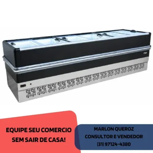 Ilha para Congelados 3M Preta Polar