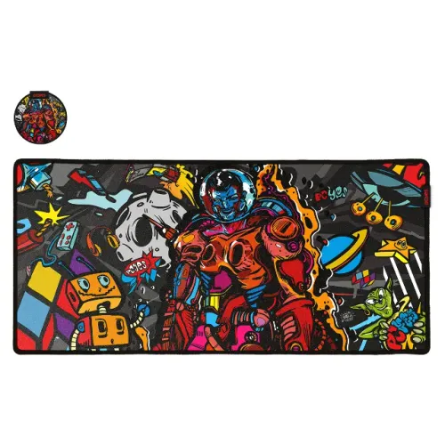 Mouse Pad Gamer Pcyes Dr Kepler Extended 900 X 420