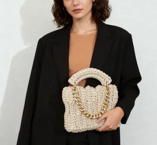 Bolsa Bege Super elegante 
