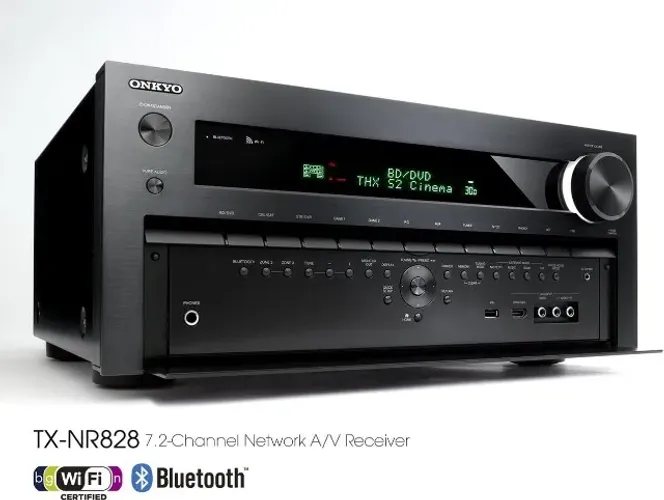 Receiver Home Theater Onkyo TX-NR828 - THX Select2 Plus (Estado de Novo)