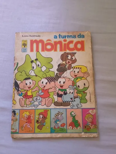 ÁLBUM DE FIGURINHAS TURMA DA MÔNICA FALTANDO APENAS 1 FIGURINHA