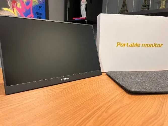 Monitor Portátil 15.6 1080p Hdr Hdmi, Ideal para notebook, tablete, pc etc. (PRODUTO NOVO