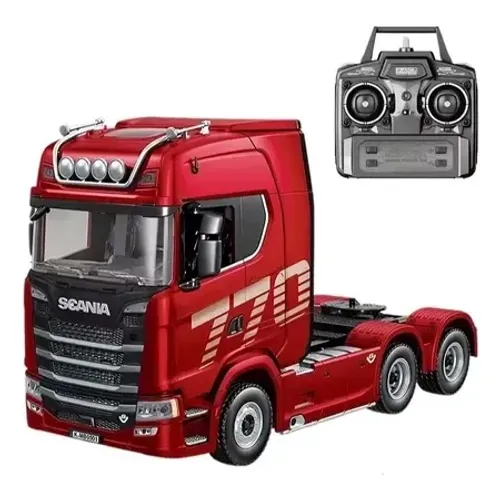 Caminhão Rc Scania 770s Cavalo 6x4 Huina 1501 Super Realista Original!