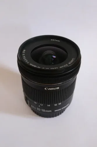 Lente Canon 10-18mm