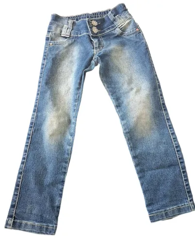 Calça Jeans Menina Infantil Desapego Tamanho 4