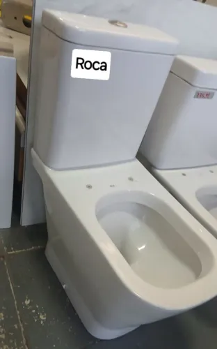 Vaso Acoplado Roca com Jaro Plus e 2 estações de descarga