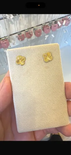 Brinco Ouro18k Van cleef