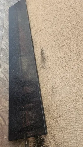 Pedra para bancada granito preta