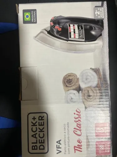 Ferro de Passar Black+Decker VFA The Classic