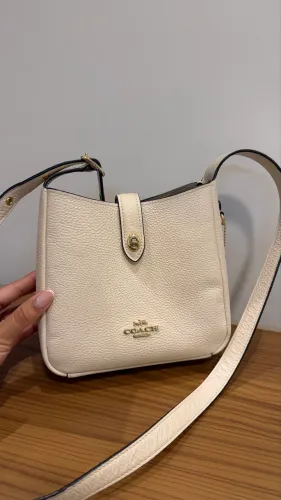 Bolsa Coach off white mini Hadley nova original