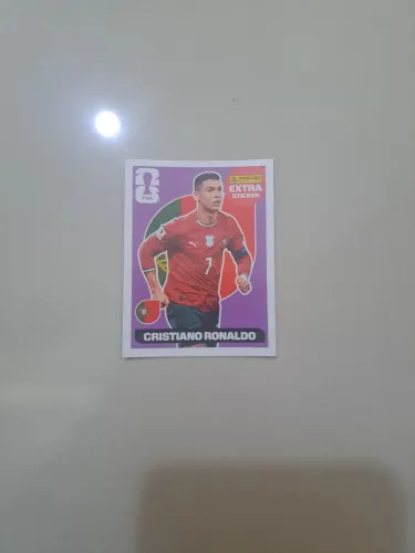 Figurinha Legend Roxa Cristiano Ronaldo 2026