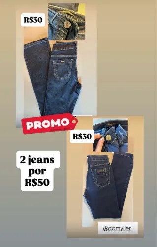 Calça jeans Damyller