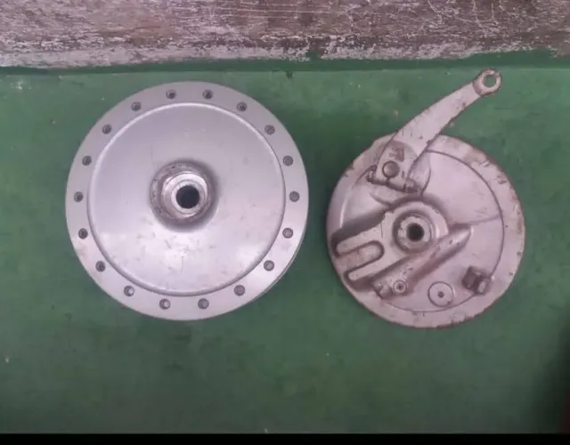 Espelho de freio para moto Honda e Cubo para moto Yamaha