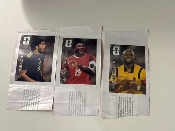 Figurinhas da Copa 2026 Coca Cola Panini