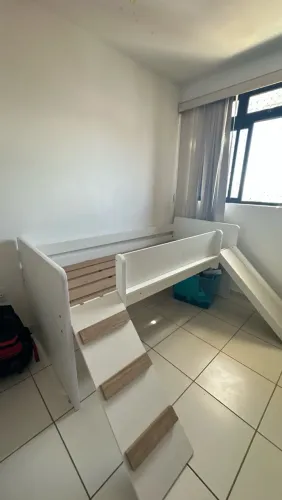 CAMA INFANTIL COM ESCORREGADOR