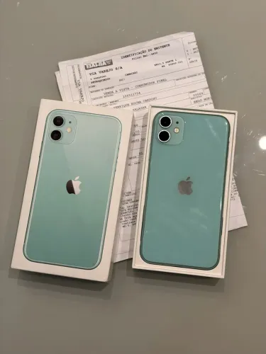 IPHONE 11 128GB VERDE ÁGUA COM CAIXA E NF