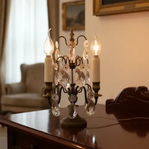 Par De Candelabros Girandoles - Antiguidade - Séc XIX