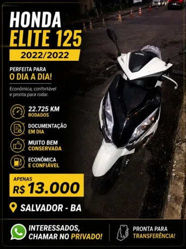 Honda elite 