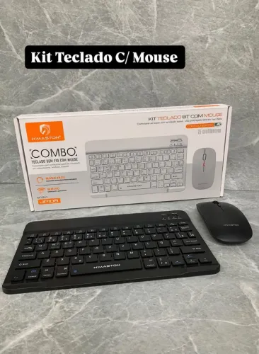 Kit Teclado e Mouse Sem Fio H?Maston JP108