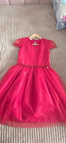 Vestido vermelho infantil