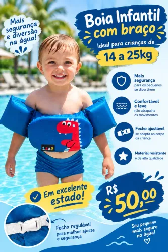 Boia ou colete infantil 