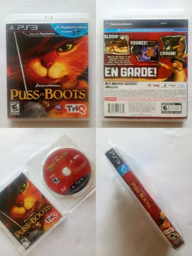 Jogos ps3 original - DreamWorks Gatos de Botas - FAÇO OLX PAY!