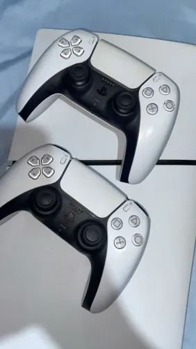 Playstation 5 Slim Com Dois Controles