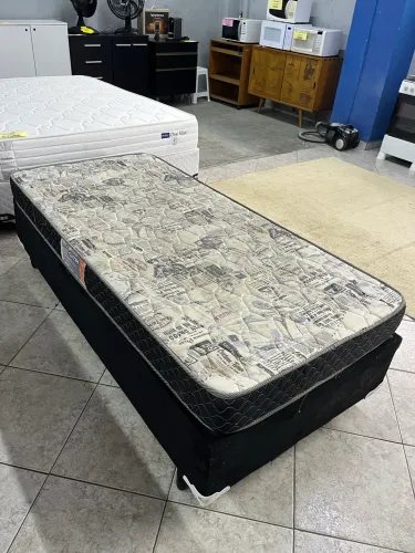 Cama box de solteiro