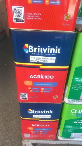 Tinta Brivinil 18L (Interno/Externo)